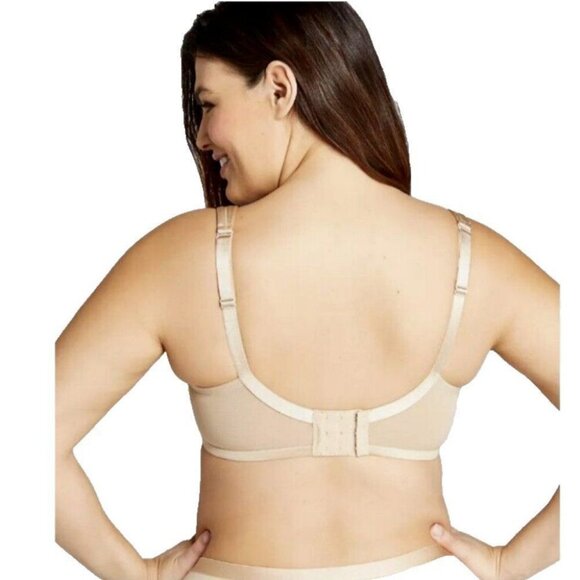 NEW! Lane Bryant Cacique Bra Smooth Satin Full Coverage U/W Size 38D Cafe Mocha - Picture 6 of 10